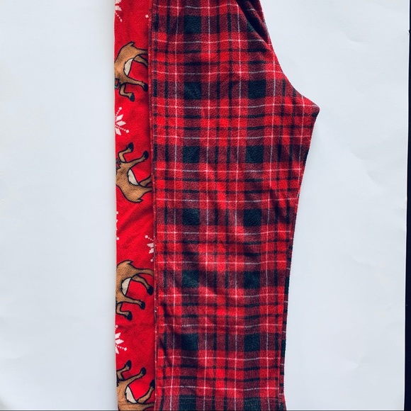 Christmas Inspired Flannel Pajama Bottoms Size 4/5 - Picture 1 of 9